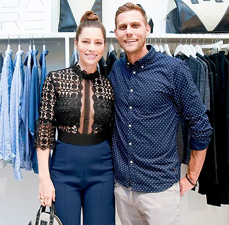 Jessica Biel and Justin Biel