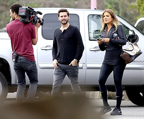 Scott and Khloe