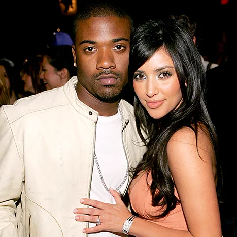 Ray J and Kim Kardashian