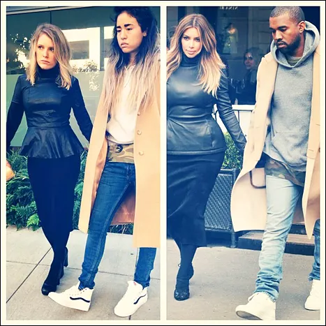 Kim Kardashian and Kanye West 3