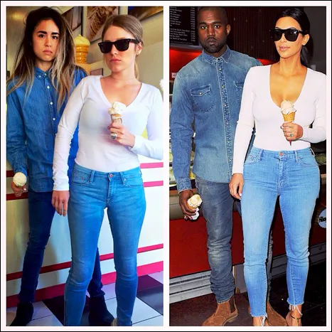 Kim Kardashian and Kanye West 5