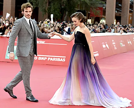 Lily Collins and Sam