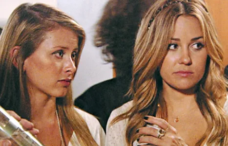 Lo Bosworth and Lauren Conrad The Hills