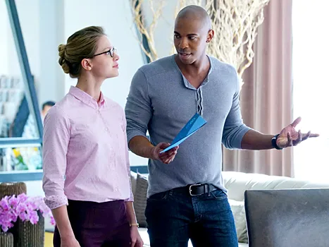 Melissa Benoist and Mehcad Brooks