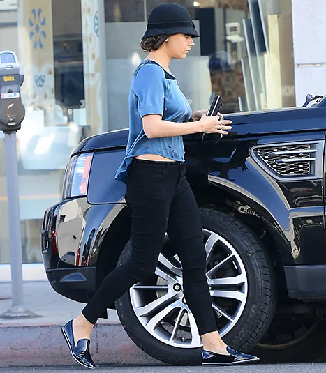 Mila Kunis out and about