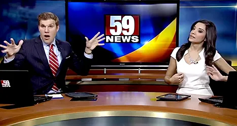 News Anchor dance