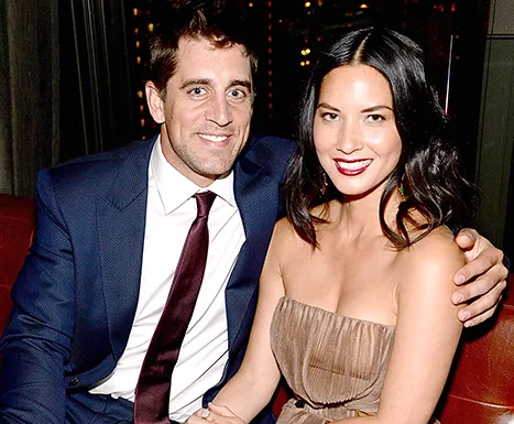 Olivia Munn and Aaron Rodgers