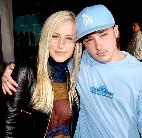 Patricia Arquette and son Enzo Rossi