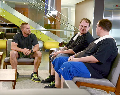 Chris Powell and Robert/Raymond 2