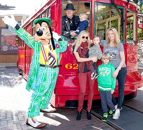Rod and family at Disney