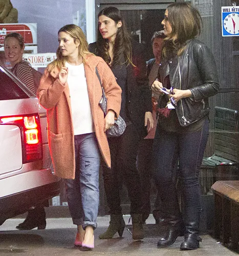 Drew Barrymore and Lake Bell