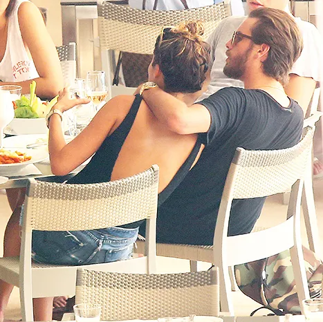 Scott chair cuddling