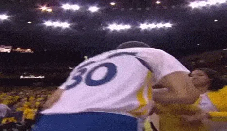 Steph Curry and Riley