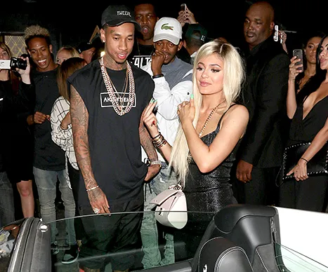 Tyga and Kylie Jenner