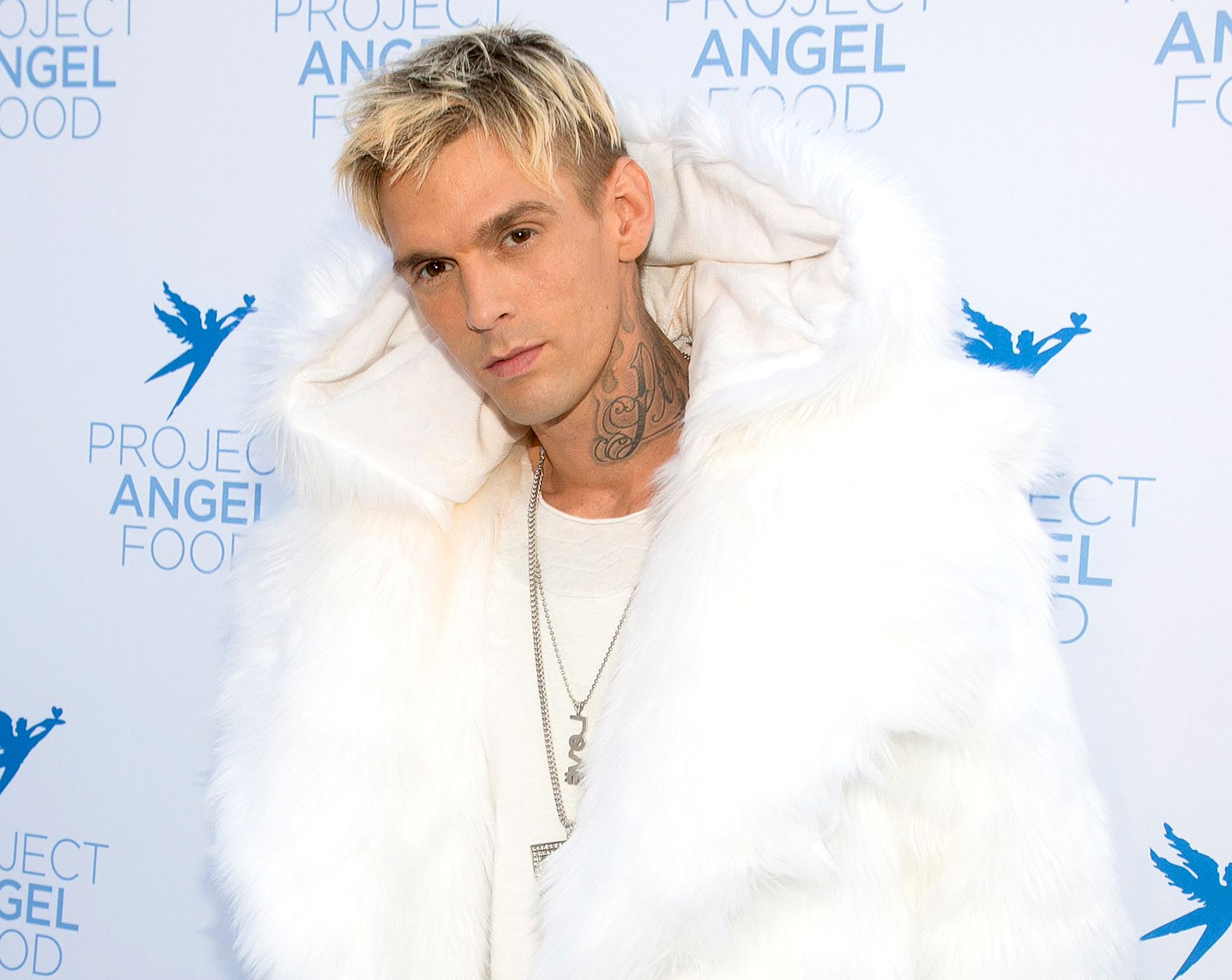 Aaron Carter attends Project Angel Food's 2017 Angel Awards at Project Angel Food on August 19, 2017 in Los Angeles, California.