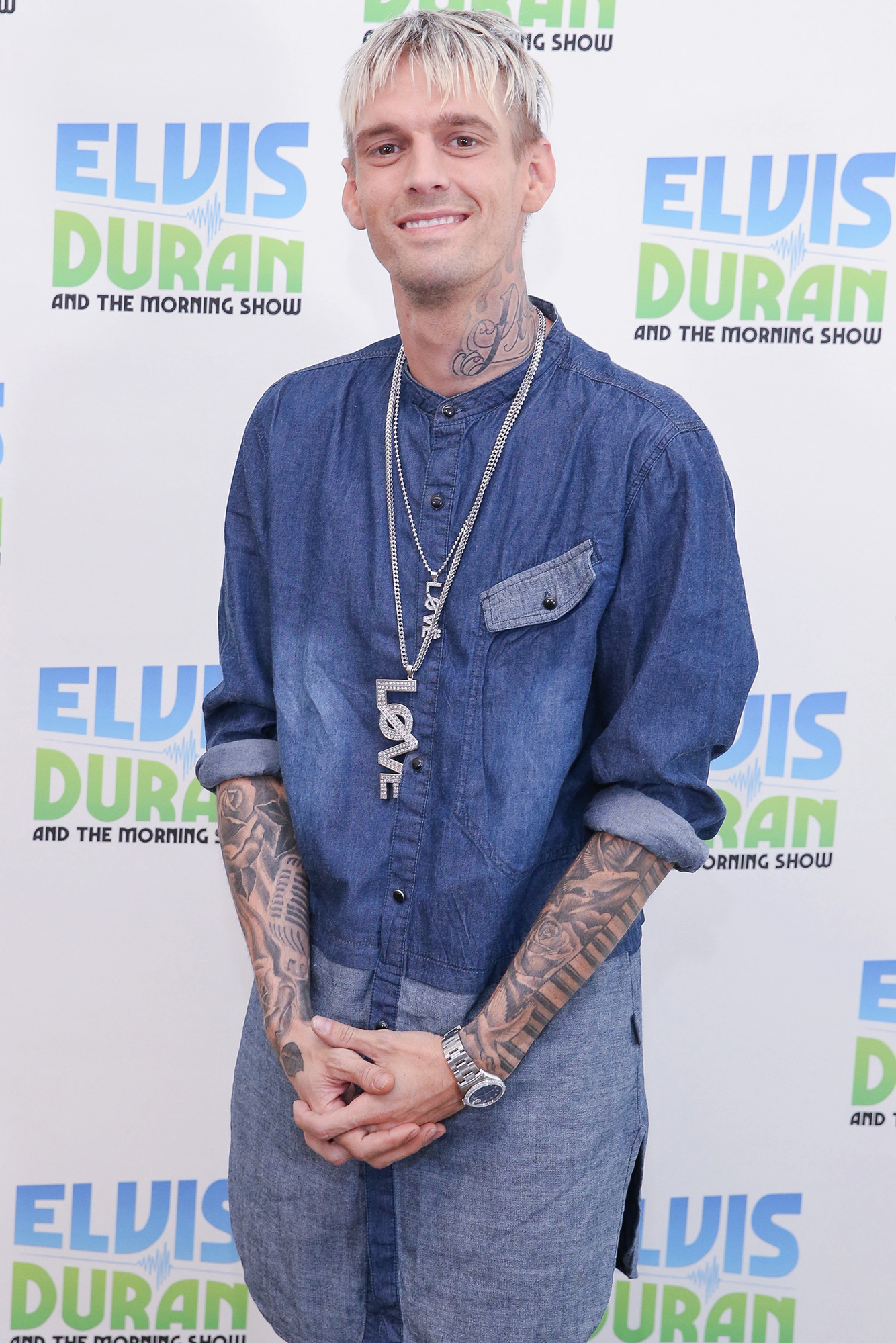 Aaron Carter, Rehab, Elvis Duran Z100 Morning Show