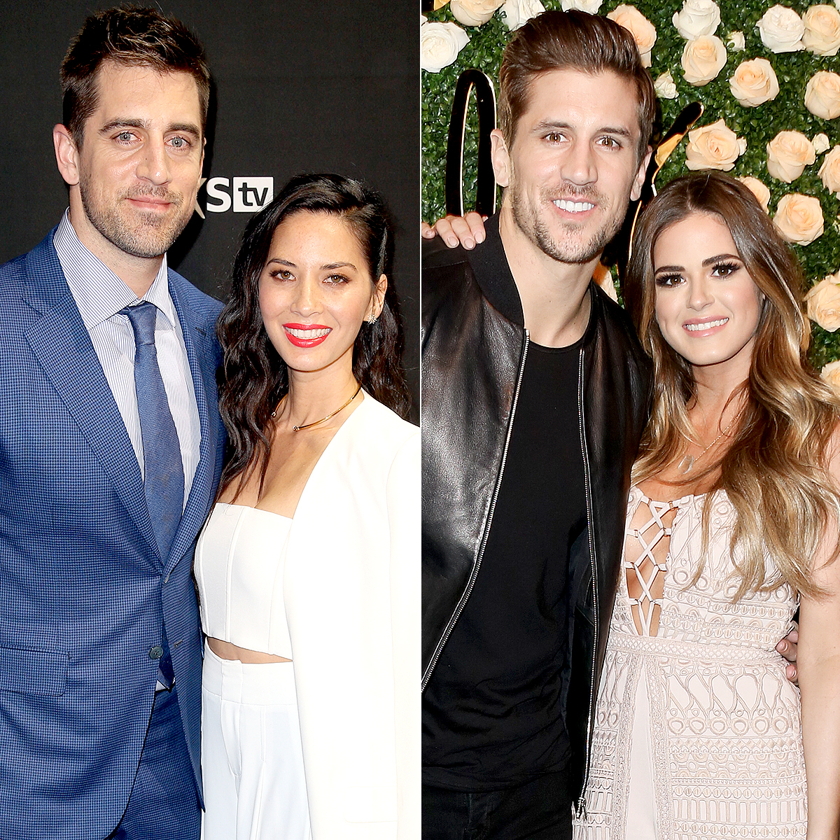 Aaron rodgers olivia munn jordan rodgers jojo fletcher zoom dfb3f480 f360 4f89 a59a 837803cf3be0