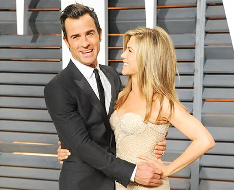 Justin Theroux and Jennifer Aniston