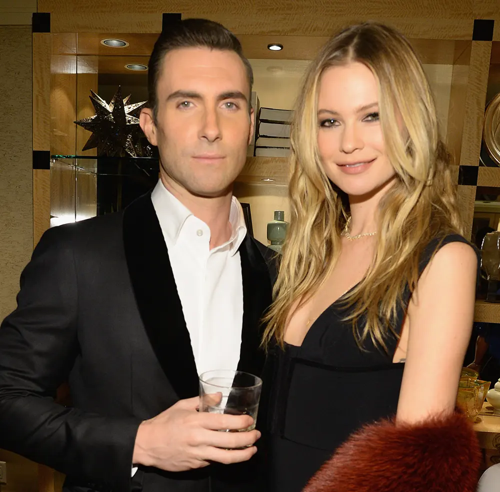 Adam Levine and Behati Prinsloo