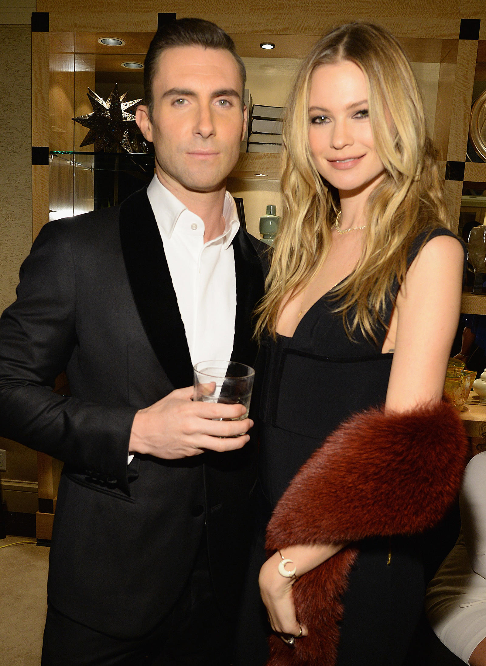 Adam Levine and Behati Prinsloo