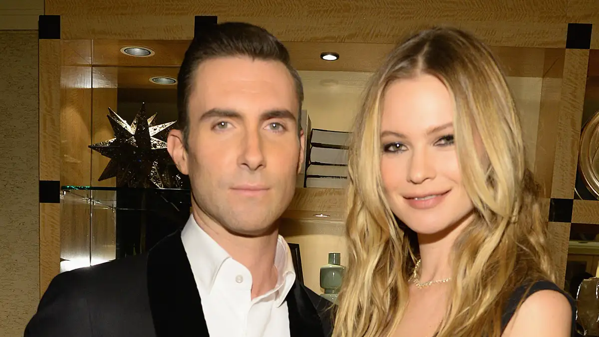 Adam Levine and Behati Prinsloo