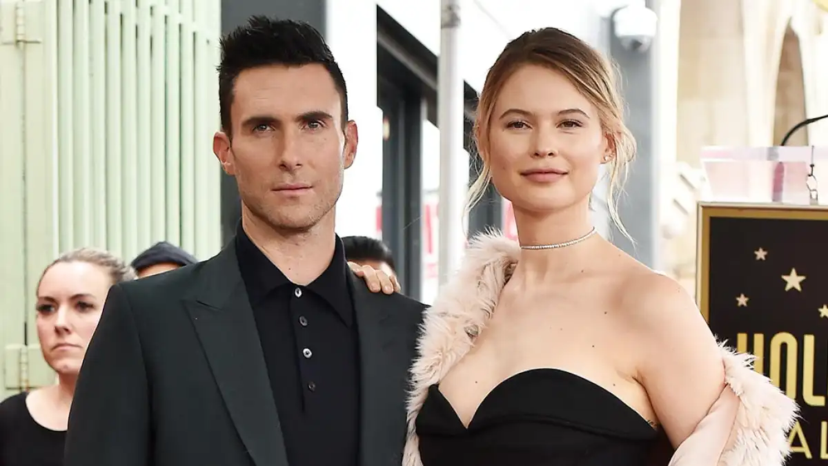 Adam Levine and Behati Prinsloo