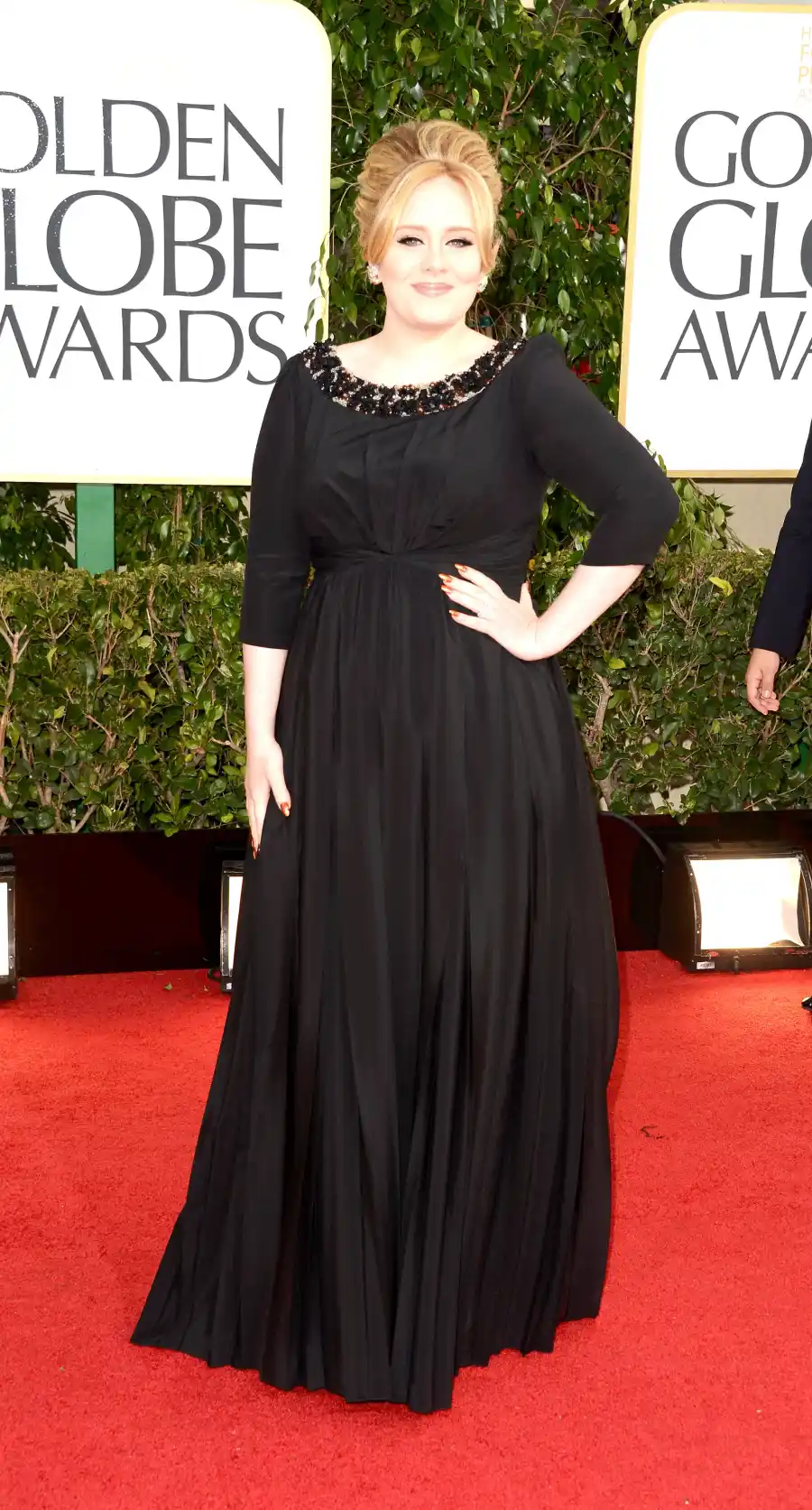 Adele Golden Globes 2013