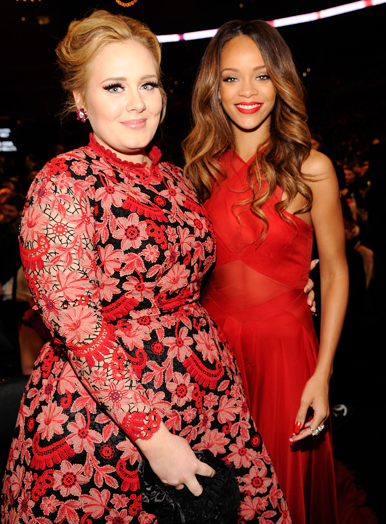 Adele and Rihanna