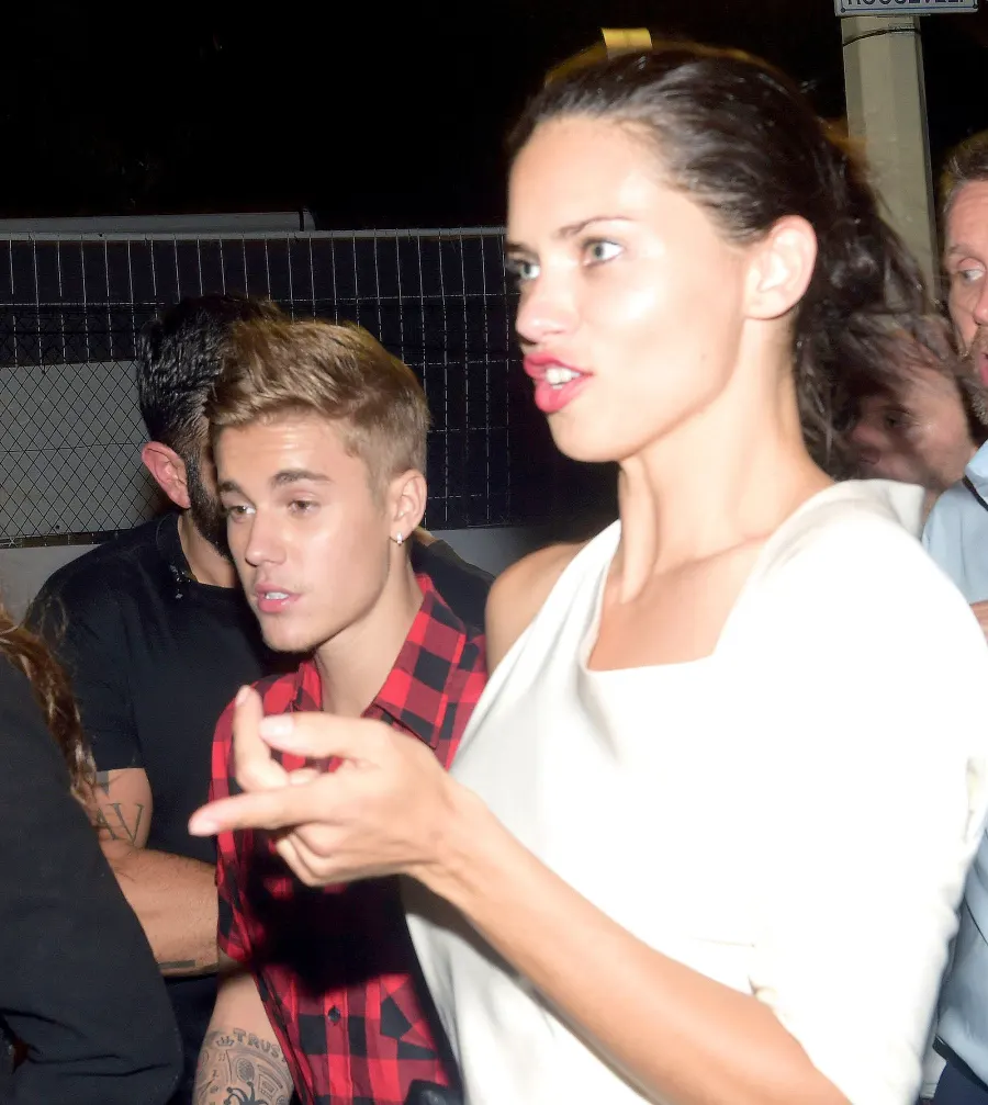 Adriana Lima and Justin