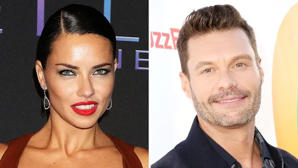 Adriana Lima Ryan Seacrest
