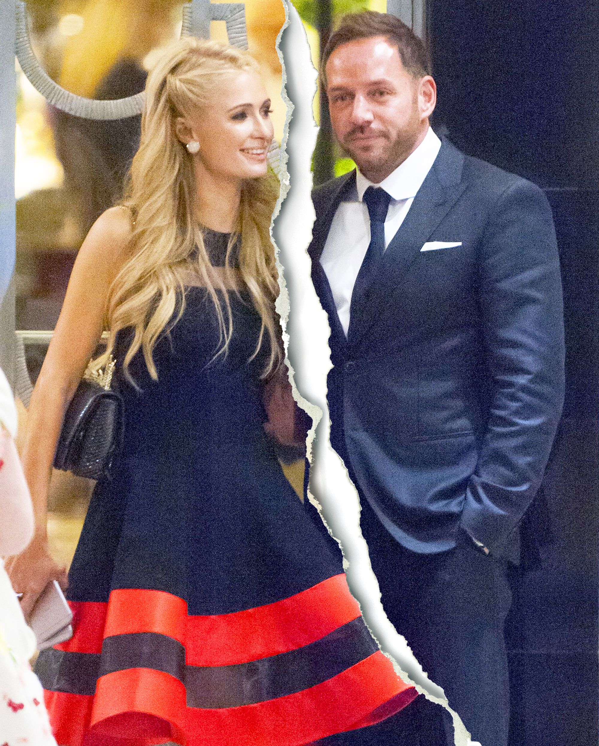 Paris Hilton and Thomas Gross