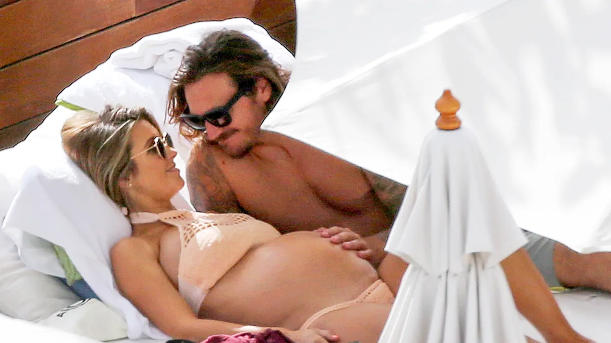 Audrina Patridge and Corey Bohan