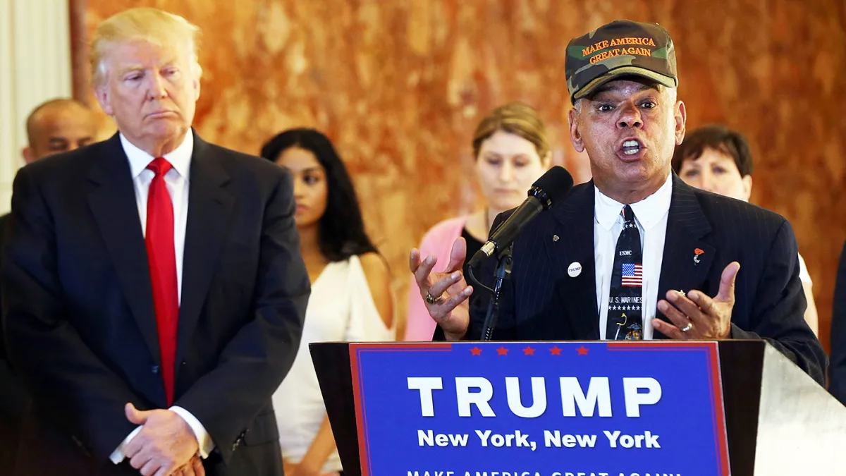 Al Baldasaro and Donald Trump