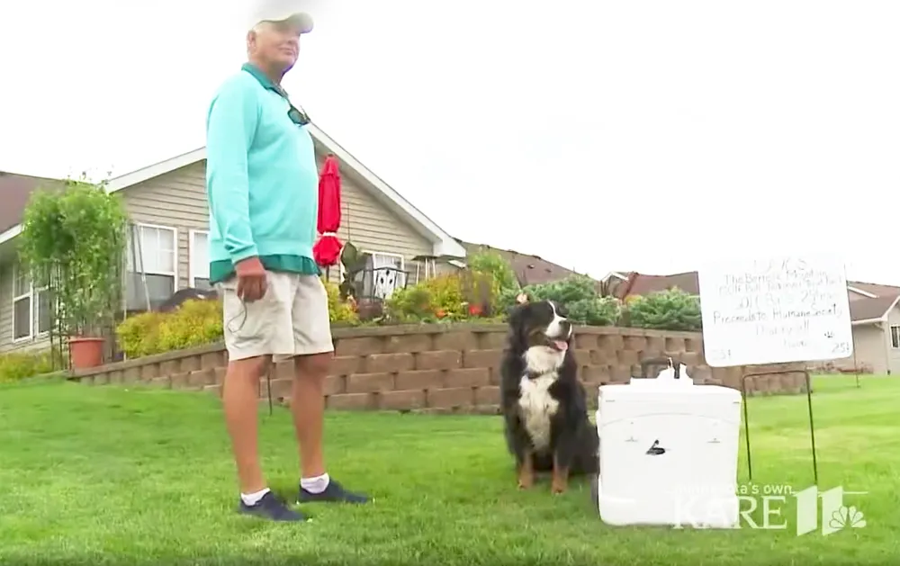 Al Cooper and Dog Davos