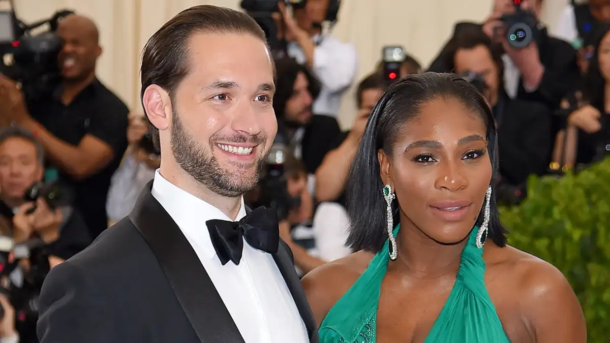 Alex Ohanian and Serena Williams