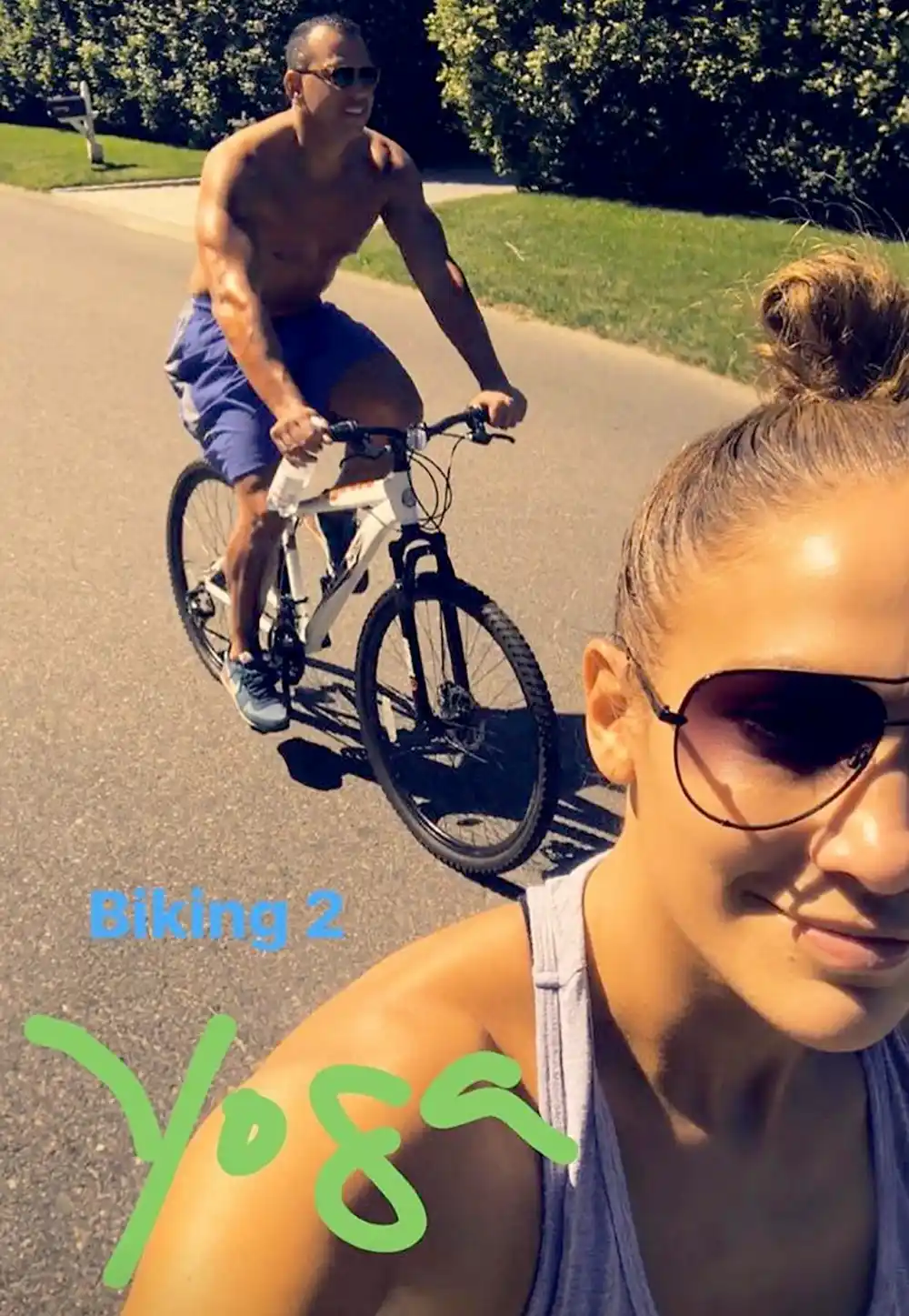 Alex Rodriguez and Jennifer Lopez