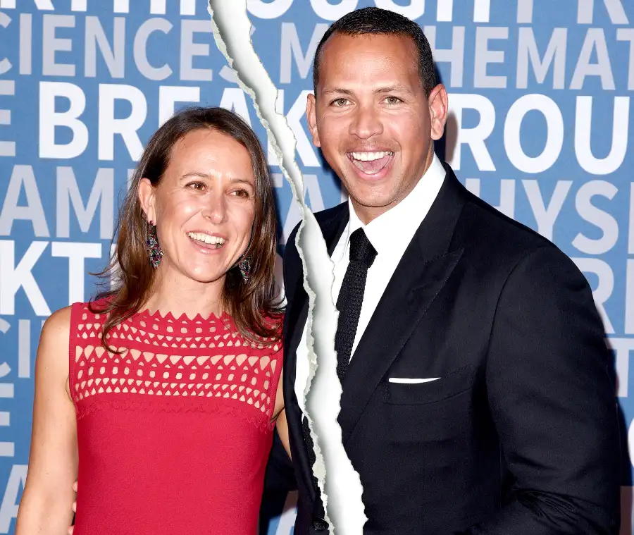 Anne Wojcicki and Alex Rodriguez