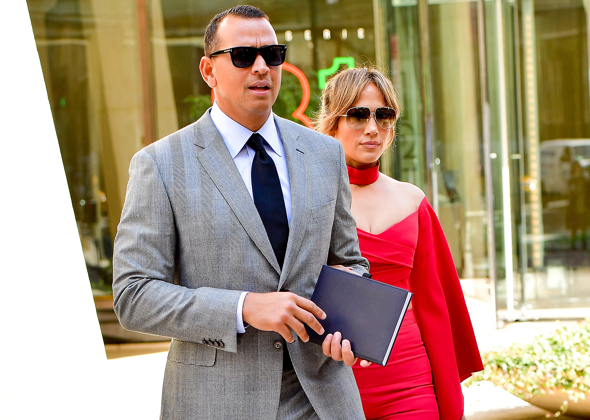 Alex Rodriguez and Jennifer Lopez