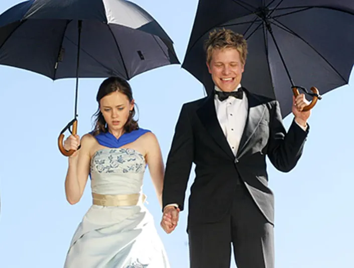 Alexis Bledel and Matt Czuchry