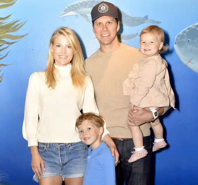 Ali Larter and Hayes MacArthur at Heal The Bay's Santa Monica Pier Aquarium for a story reading on June 4, 2016 in Santa Monica, California.