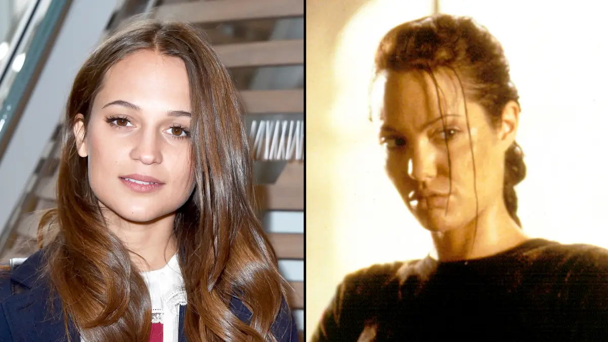 Alicia Vikander and Angelina