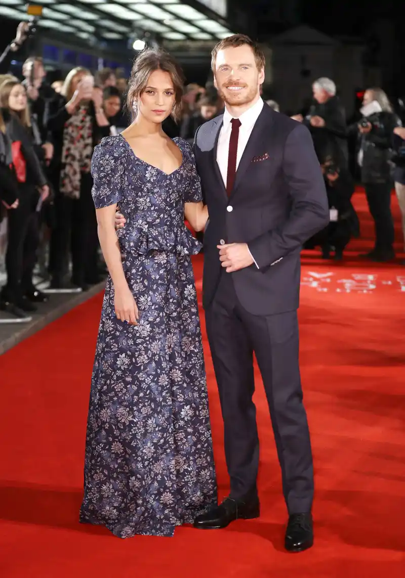 Alicia Vikander Michael Fassbender