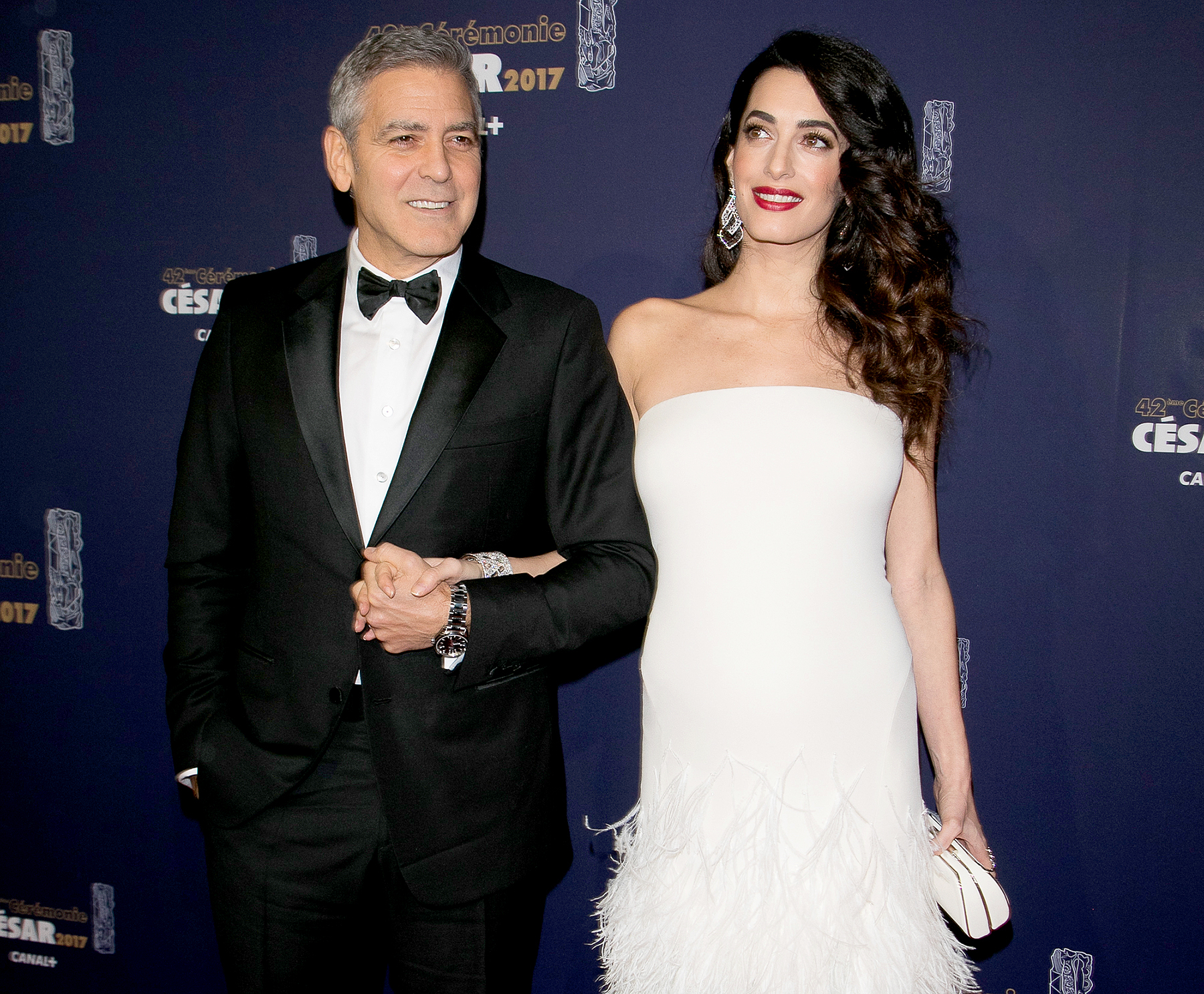 Amal Clooney and George Clooney