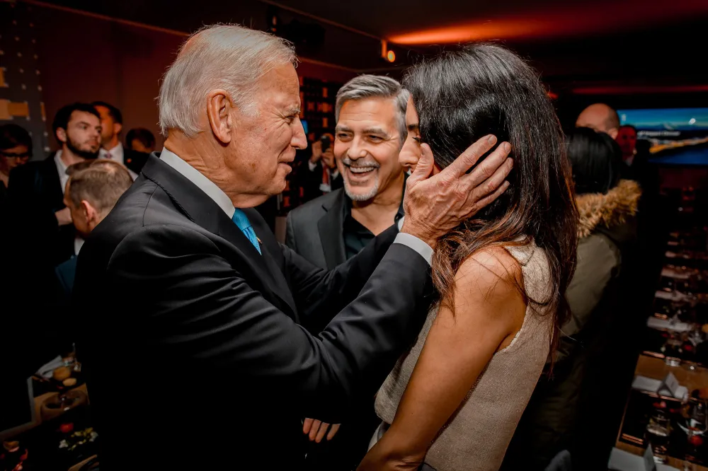 Amal Clooney Joe Biden