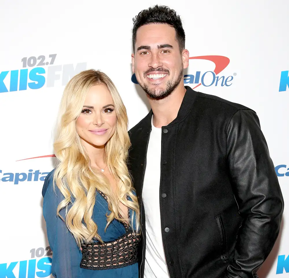 Amanda Stanton and Josh Murray attend 102.7 KIIS FM's Jingle Ball 2016 presented by Capital One at Staples Center on December 2, 2016 in Los Angeles, California.