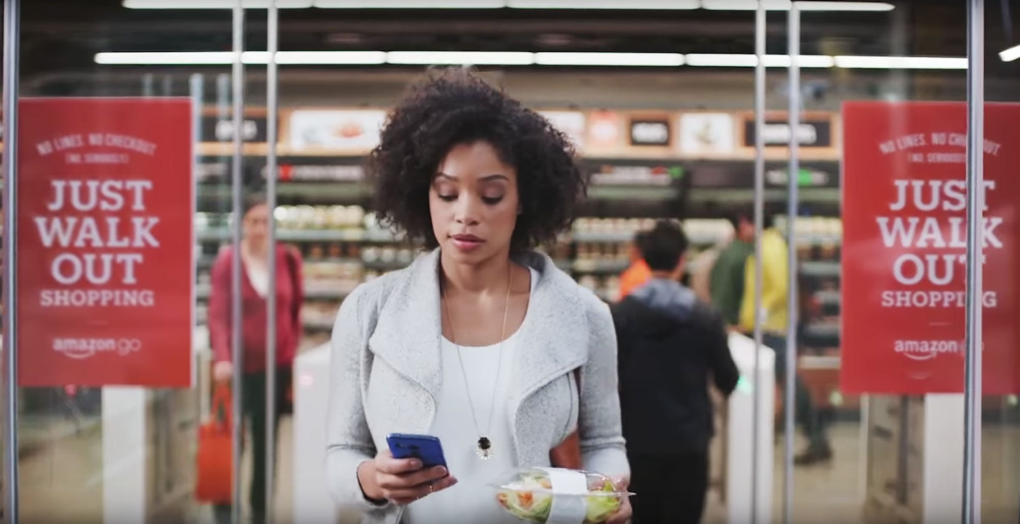 Amazon Walk Out Shopping