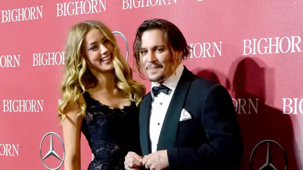 Amber Heard and Johnny Depp