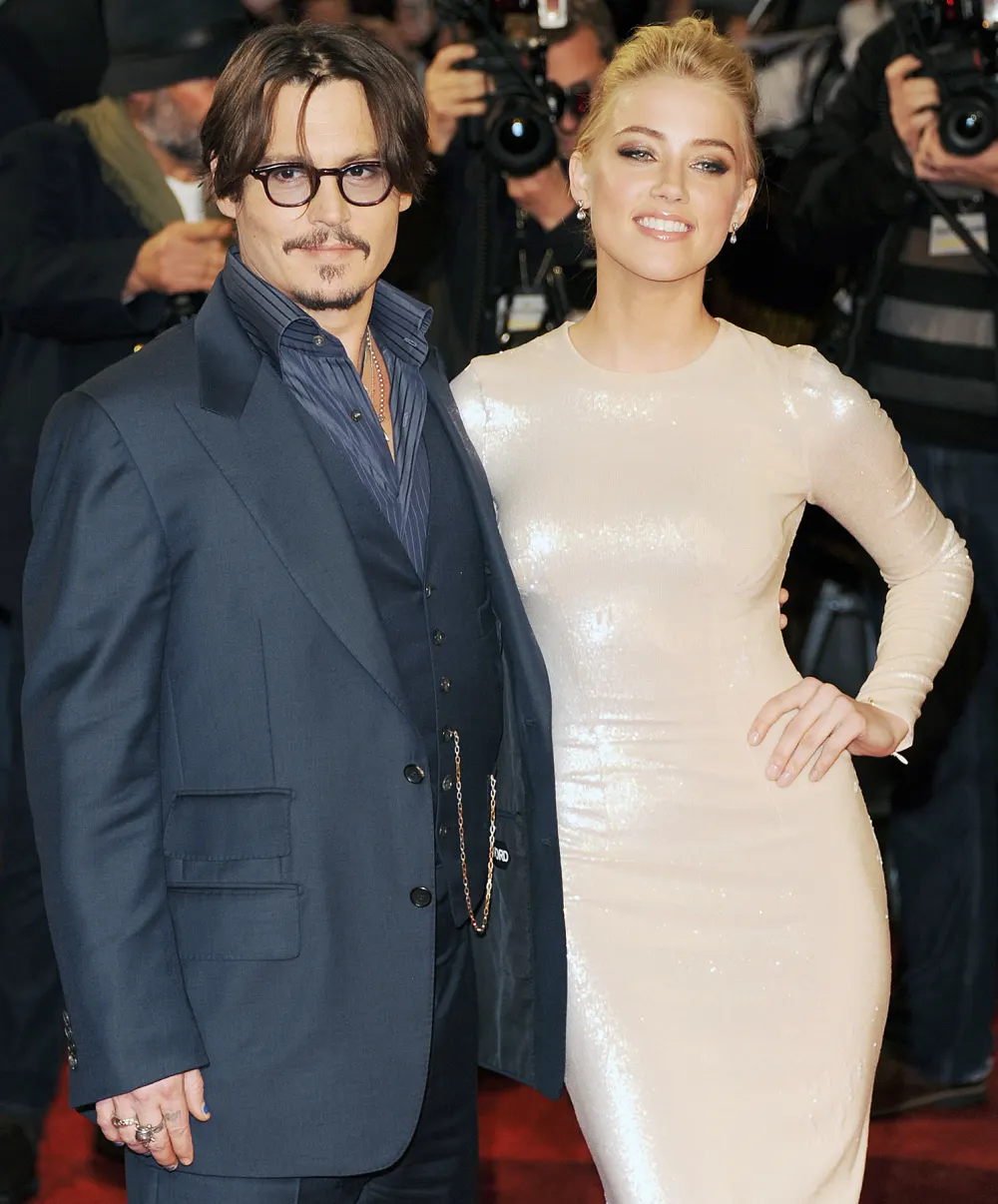 Amber Heard and Johnny Depp