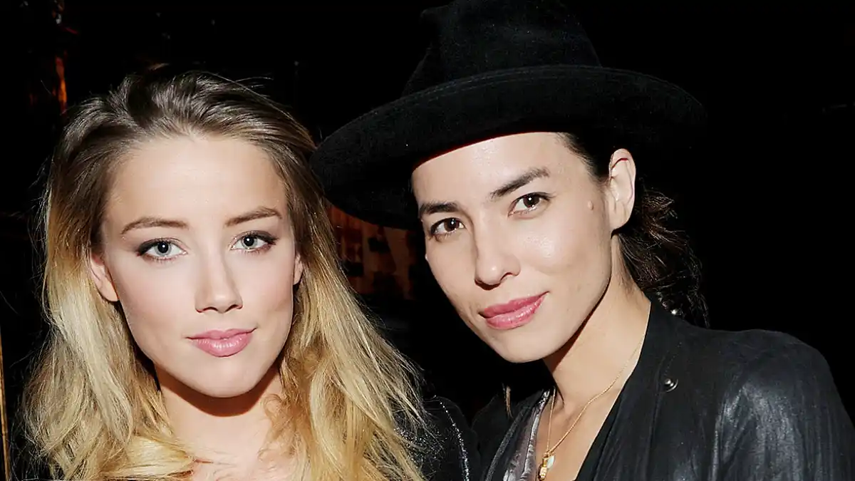 Amber Heard and Taysa van Ree