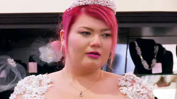 Amber Portwood Teen Mom OG wedding dress